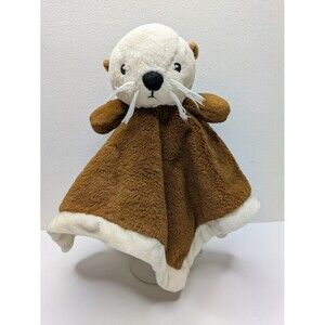Monterey Bay Aquarium Fleece Baby Blanket Otter Plush Lovey 12 Animal Adventures